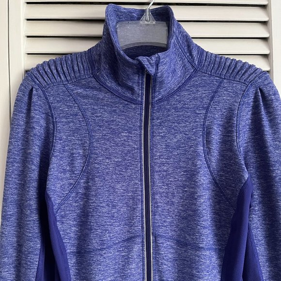 Lululemon Star Runner Pullover Pigment Blue size 6 rare - Picture 2 of 15